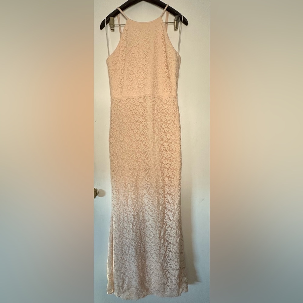 Lulus Lace Peach Dress